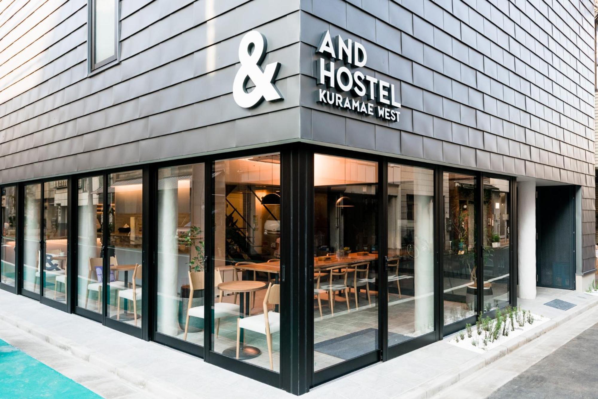&And Hostel Kuramae West Токио Экстерьер фото